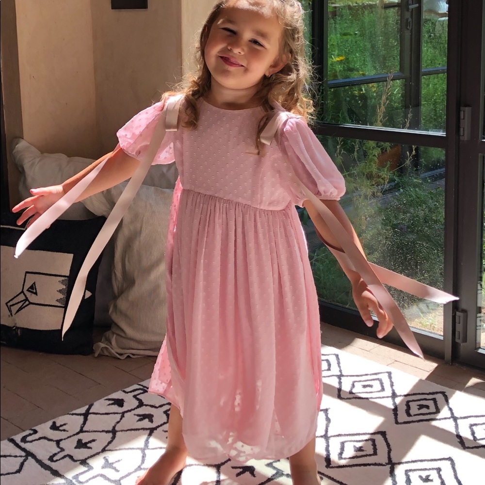 Pink dress
